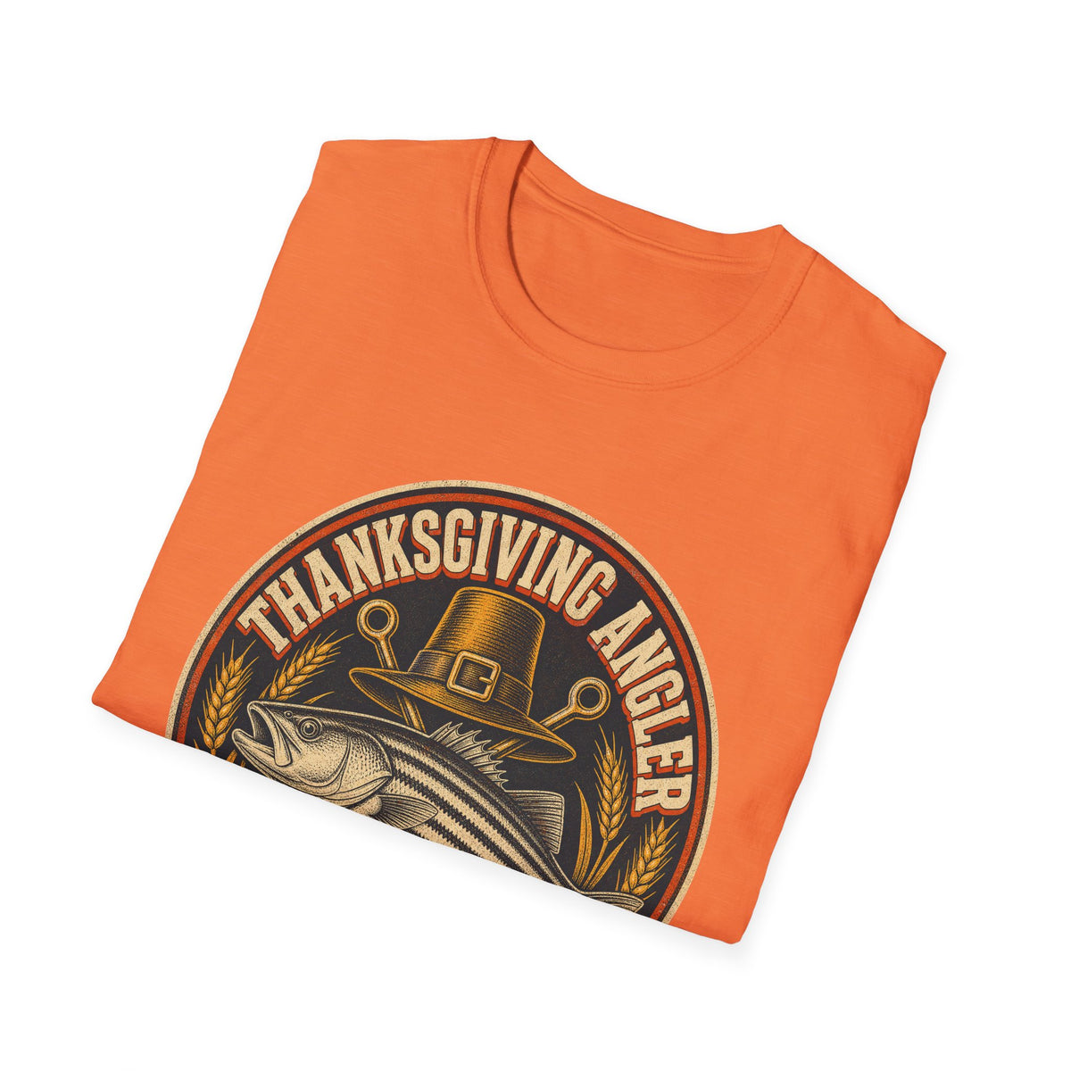 Thanksgiving Angler Est. 1621 Fishing T-Shirt