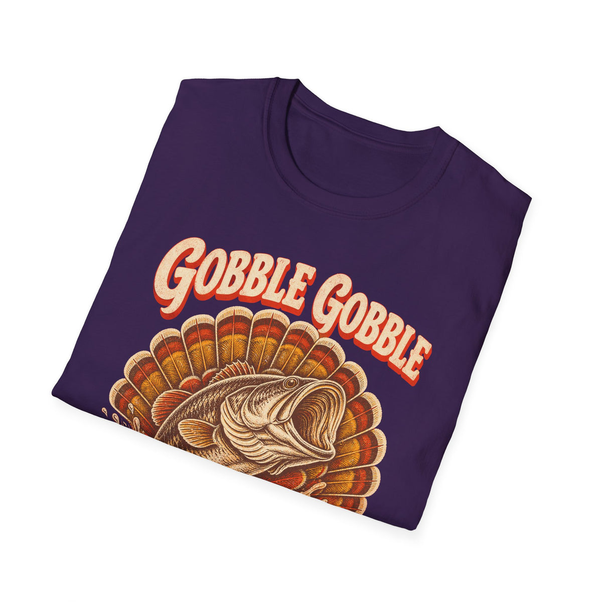 Gobble Gobble Go Fishing Turkey Hunting T-Shirt