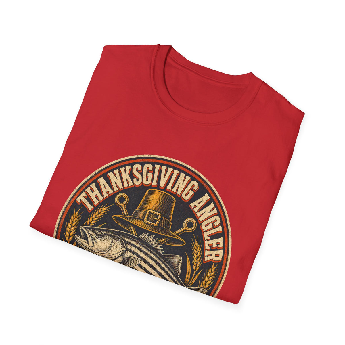 Thanksgiving Angler Est. 1621 Fishing T-Shirt
