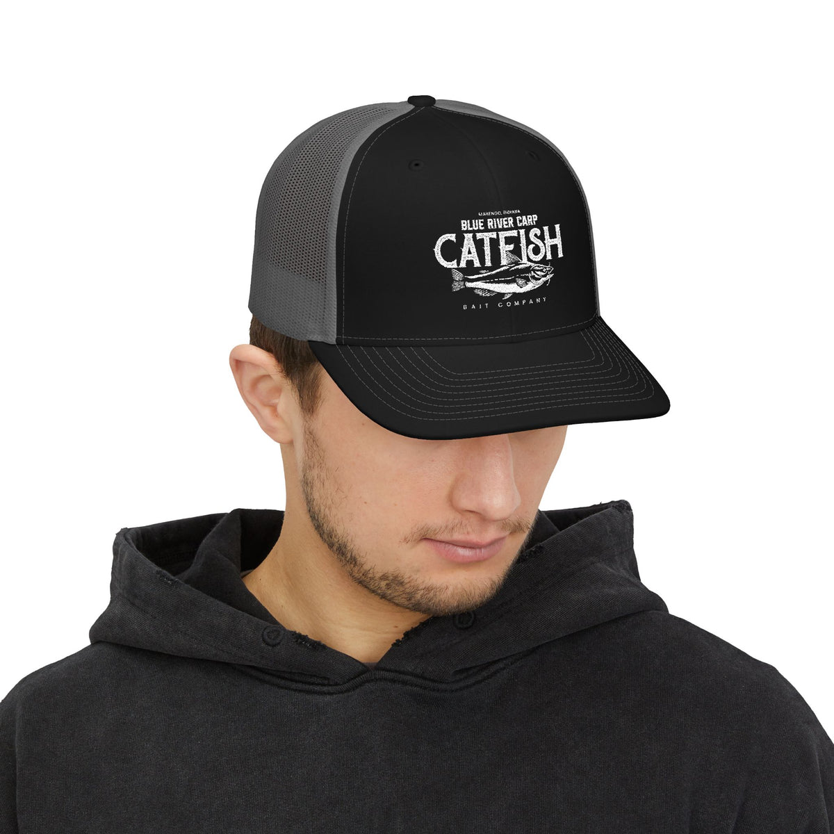 BRC Snapback Cap w/White Embroidery Logo