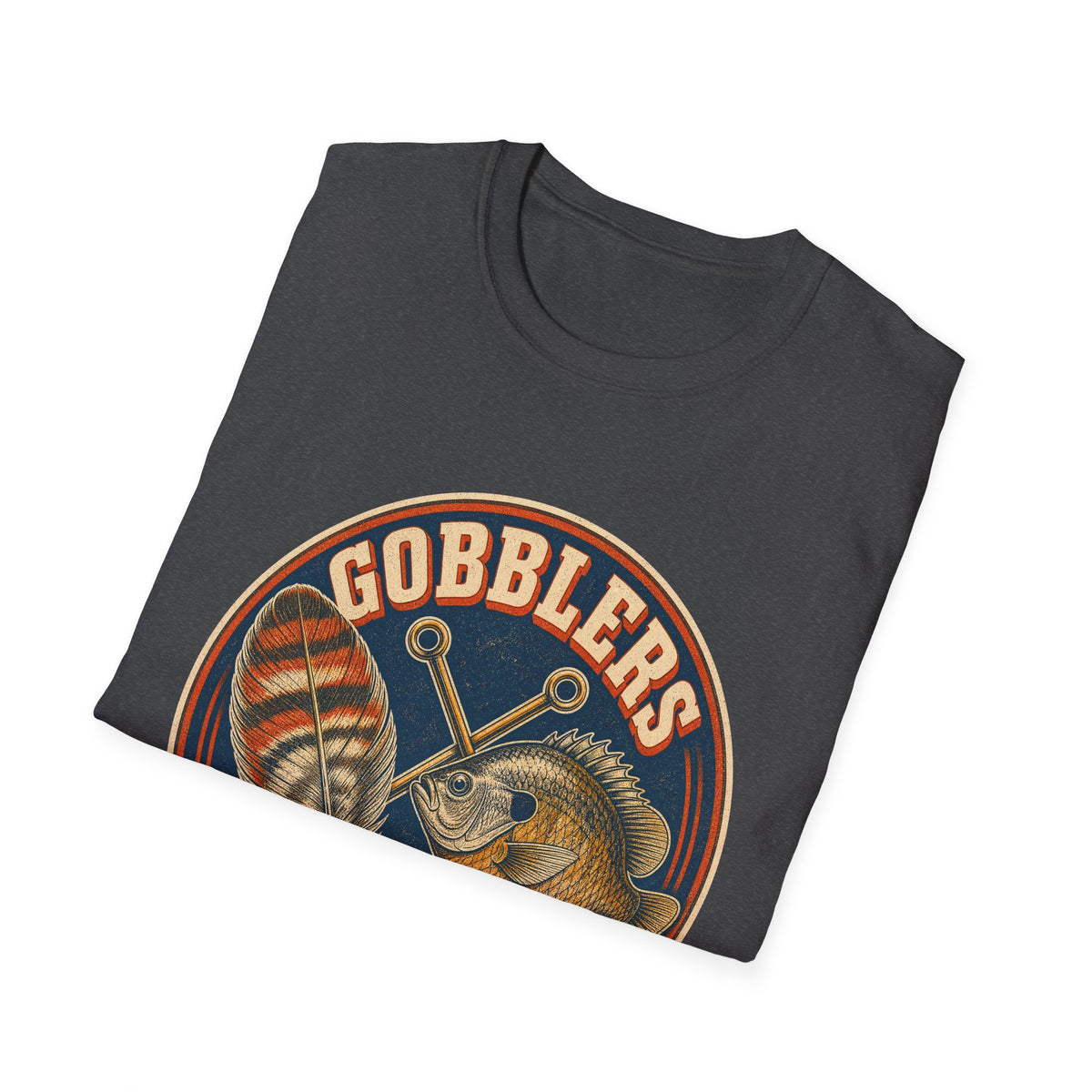 Gobblers & Gills Thanksgiving Fishing T-Shirt