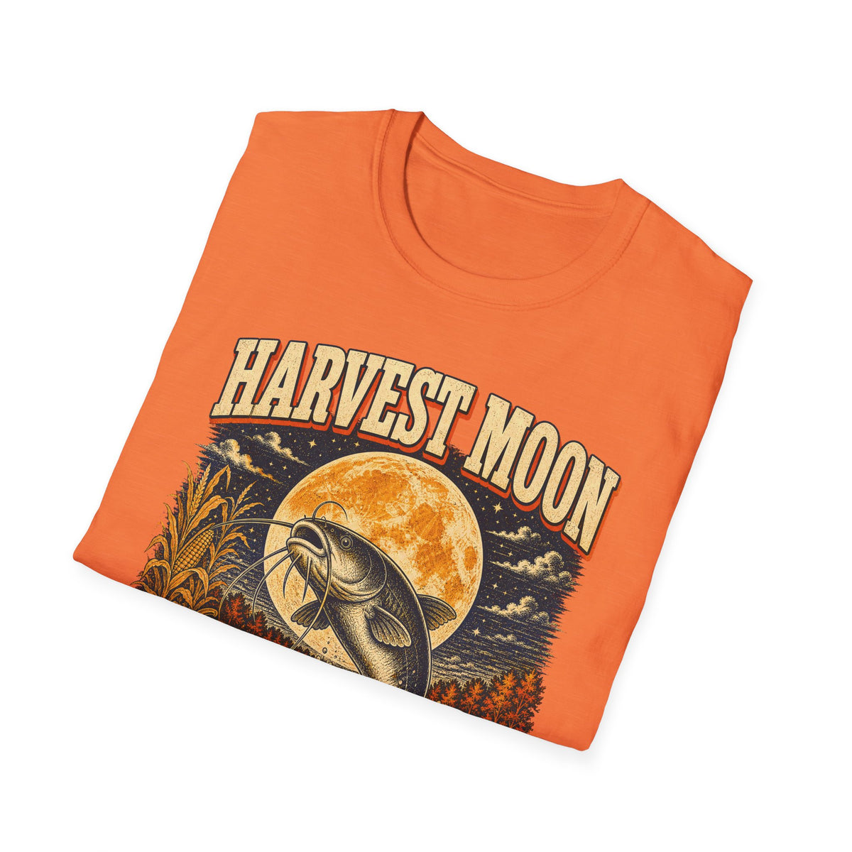 Harvest Moon Catfish Club Fishing T-Shirt