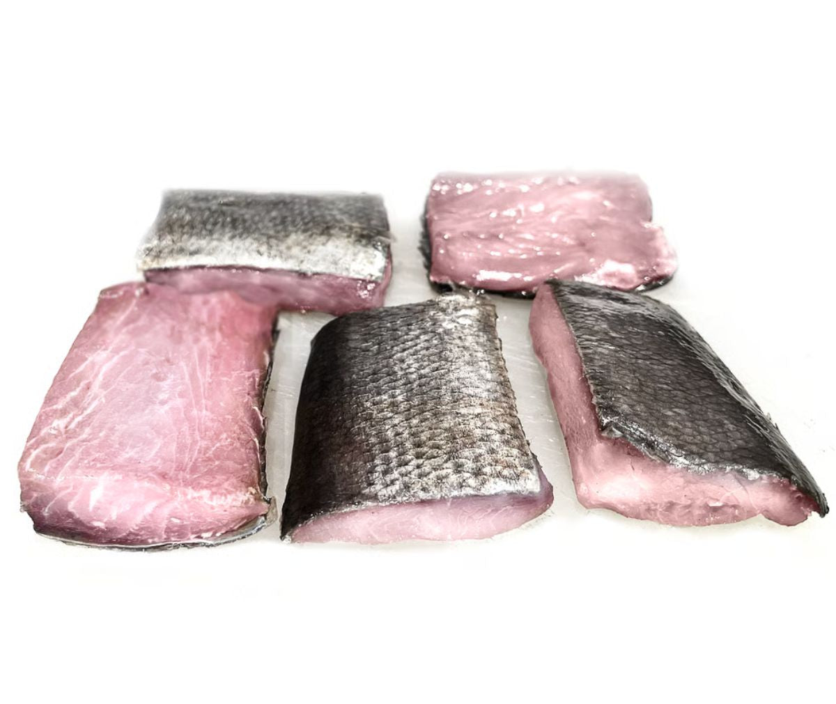 Big-Cat Chunk Kit - 4 x 10oz Chunks (1 each of Blood, Garlic, Shad and Natural) + 1 Choice (Fish Attack Strips)