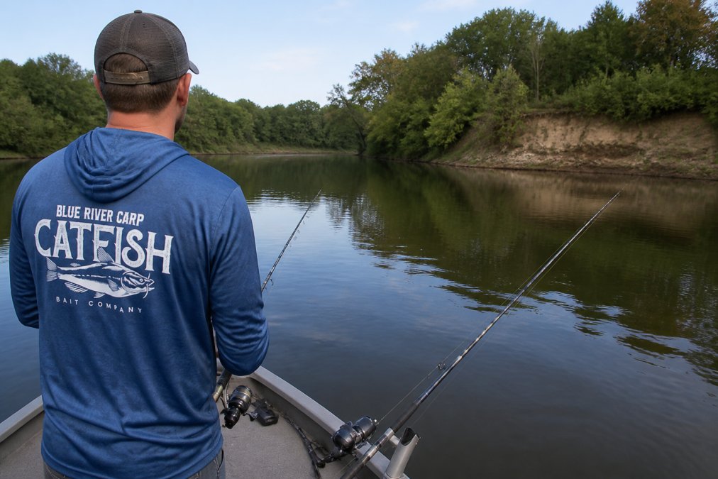 How to Find Catfish in Deep River Holes