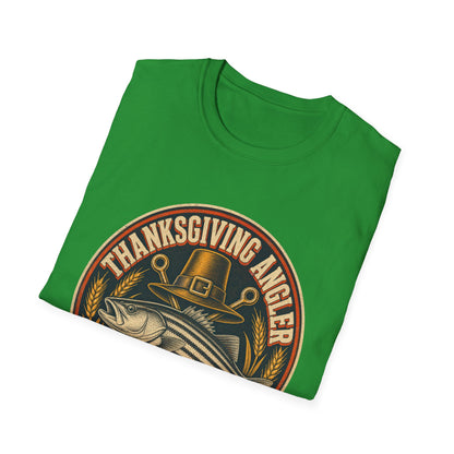 Thanksgiving Angler Est. 1621 Fishing T-Shirt