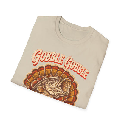 Gobble Gobble Go Fishing Turkey Hunting T-Shirt