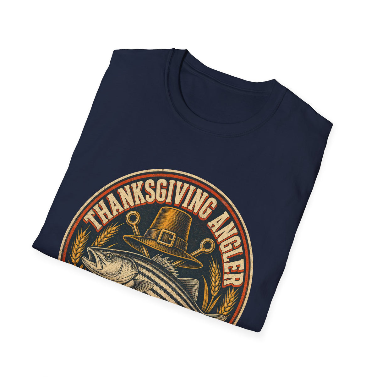 Thanksgiving Angler Est. 1621 Fishing T-Shirt