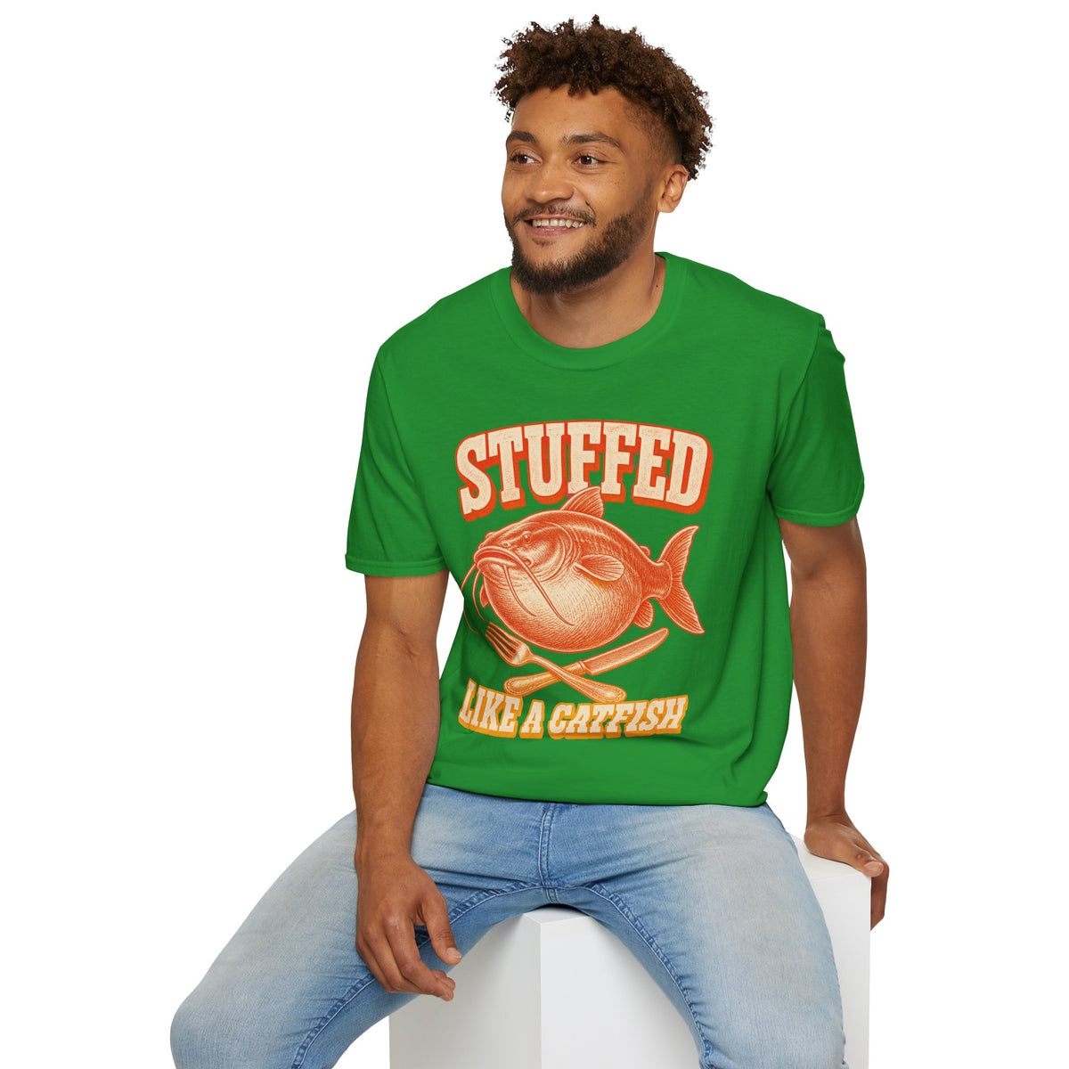 Stuffed Like a Catfish Fishing T-Shirt