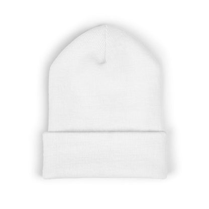 Blue River Carp Fishing Embroidered Cuffed Beanie (BK Thread)