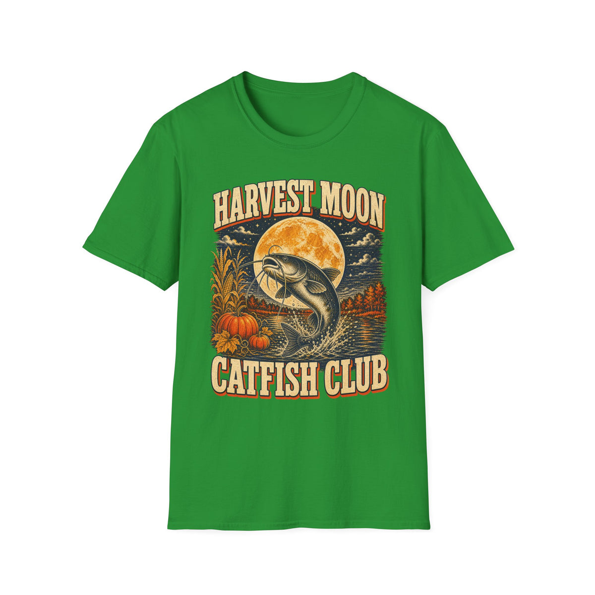 Harvest Moon Catfish Club Fishing T-Shirt
