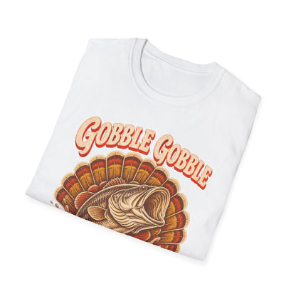 Gobble Gobble Go Fishing Turkey Hunting T-Shirt