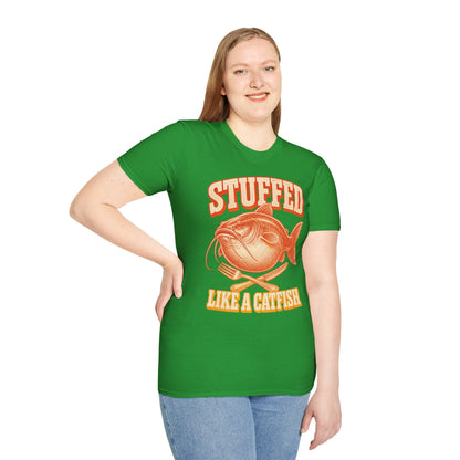 Stuffed Like a Catfish Fishing T-Shirt