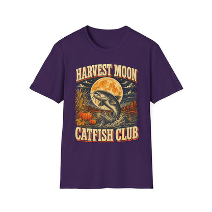 Harvest Moon Catfish Club Fishing T-Shirt
