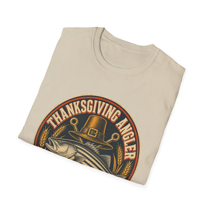 Thanksgiving Angler Est. 1621 Fishing T-Shirt