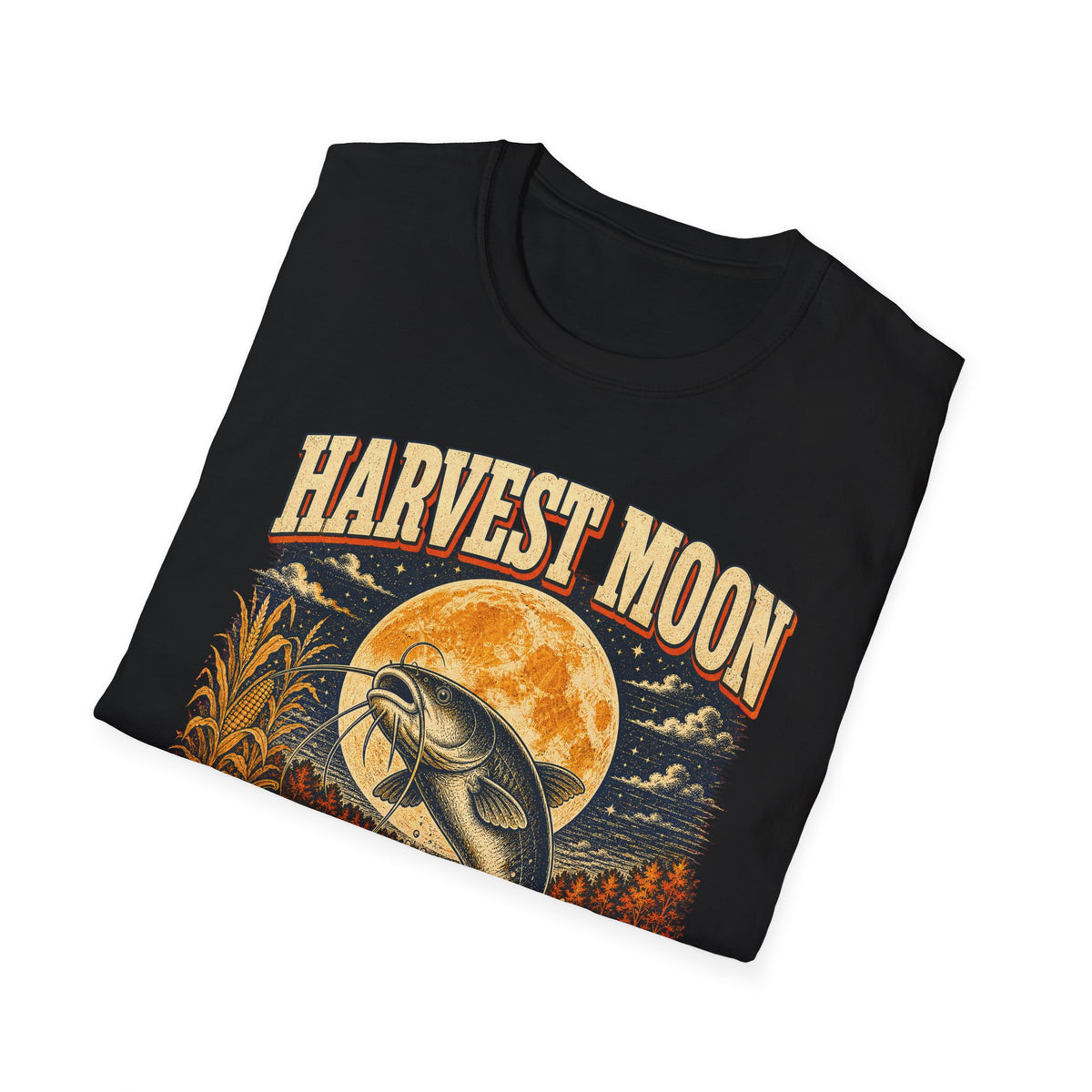 Harvest Moon Catfish Club Fishing T-Shirt