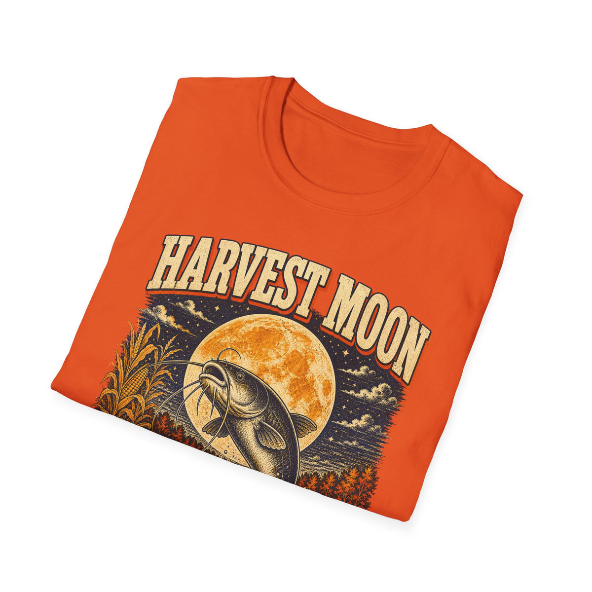 Harvest Moon Catfish Club Fishing T-Shirt