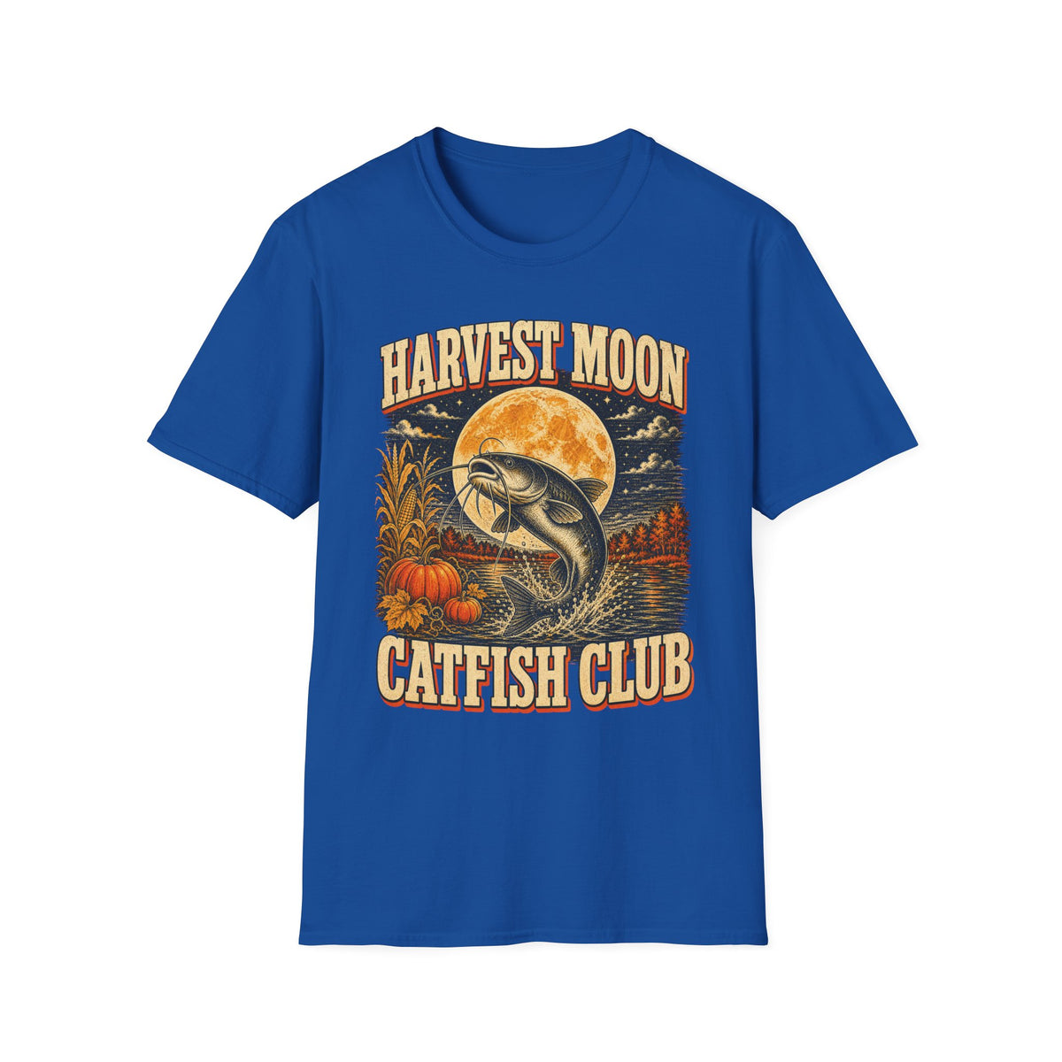 Harvest Moon Catfish Club Fishing T-Shirt