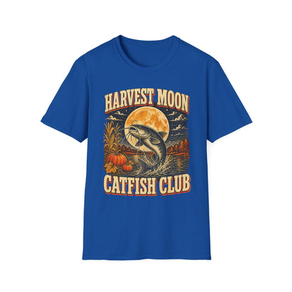 Harvest Moon Catfish Club Fishing T-Shirt