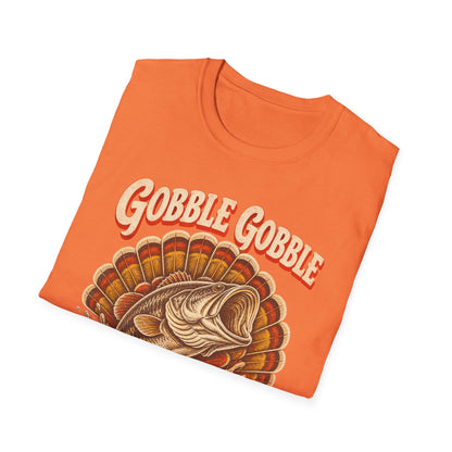 Gobble Gobble Go Fishing Turkey Hunting T-Shirt