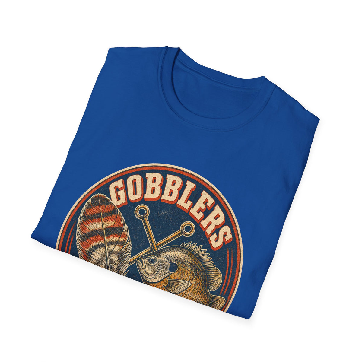 Gobblers & Gills Thanksgiving Fishing T-Shirt