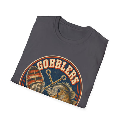 Gobblers & Gills Thanksgiving Fishing T-Shirt