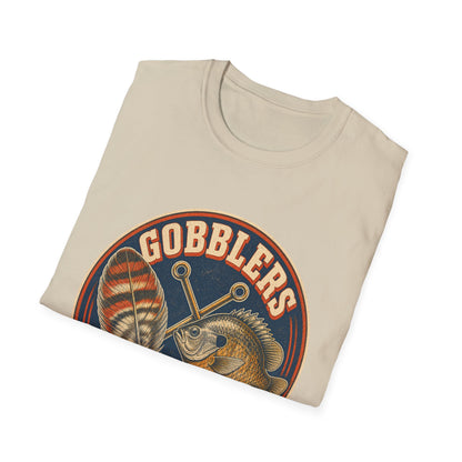 Gobblers & Gills Thanksgiving Fishing T-Shirt