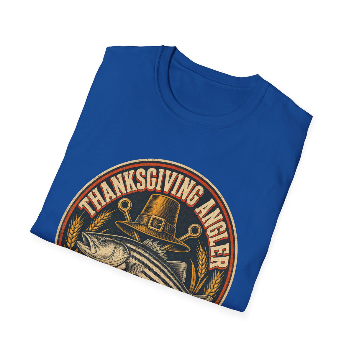 Thanksgiving Angler Est. 1621 Fishing T-Shirt
