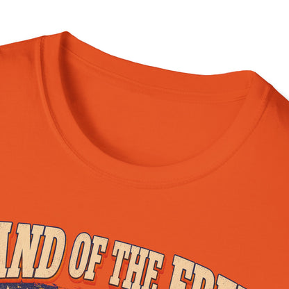 Land of the Free Home of the Leftovers Fishing T-Shirt
