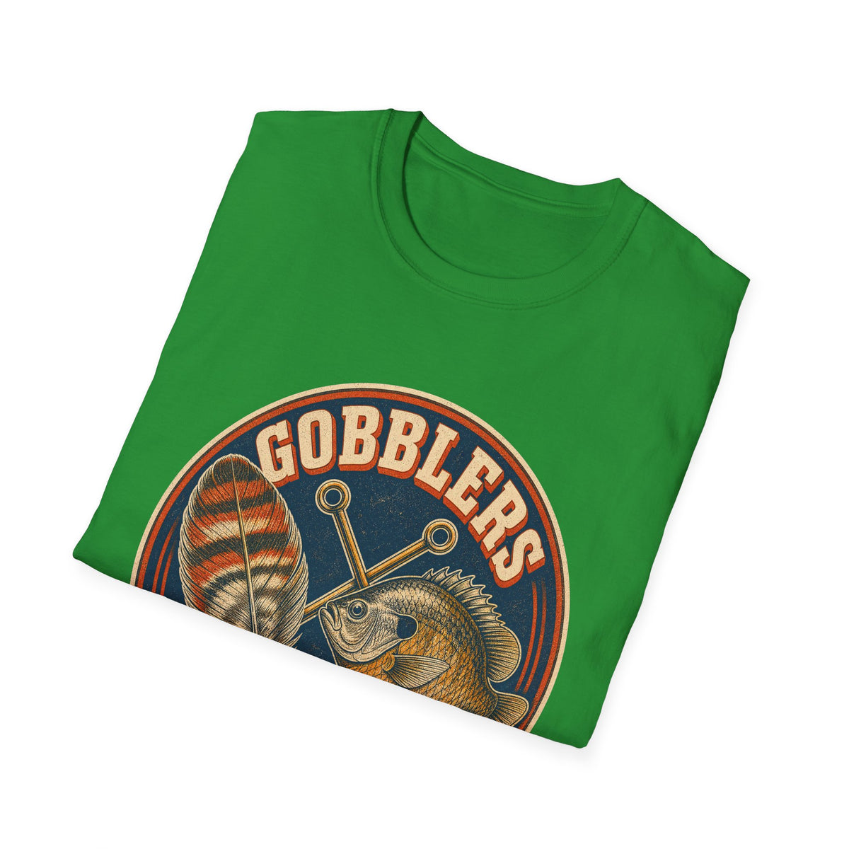 Gobblers & Gills Thanksgiving Fishing T-Shirt