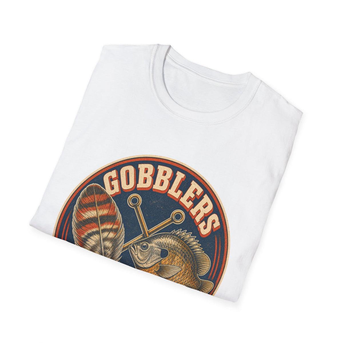 Gobblers & Gills Thanksgiving Fishing T-Shirt