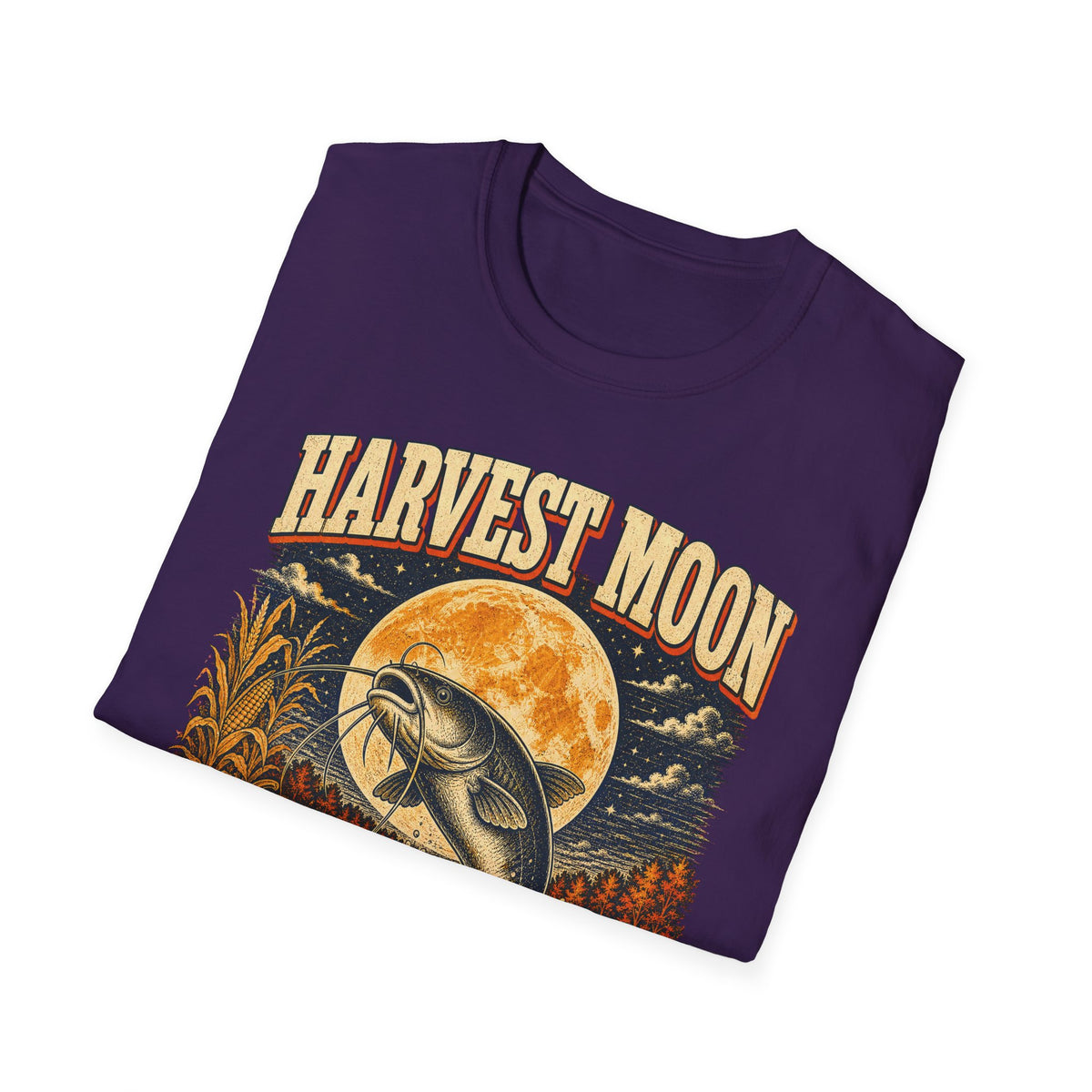 Harvest Moon Catfish Club Fishing T-Shirt