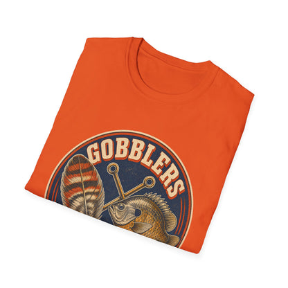 Gobblers & Gills Thanksgiving Fishing T-Shirt