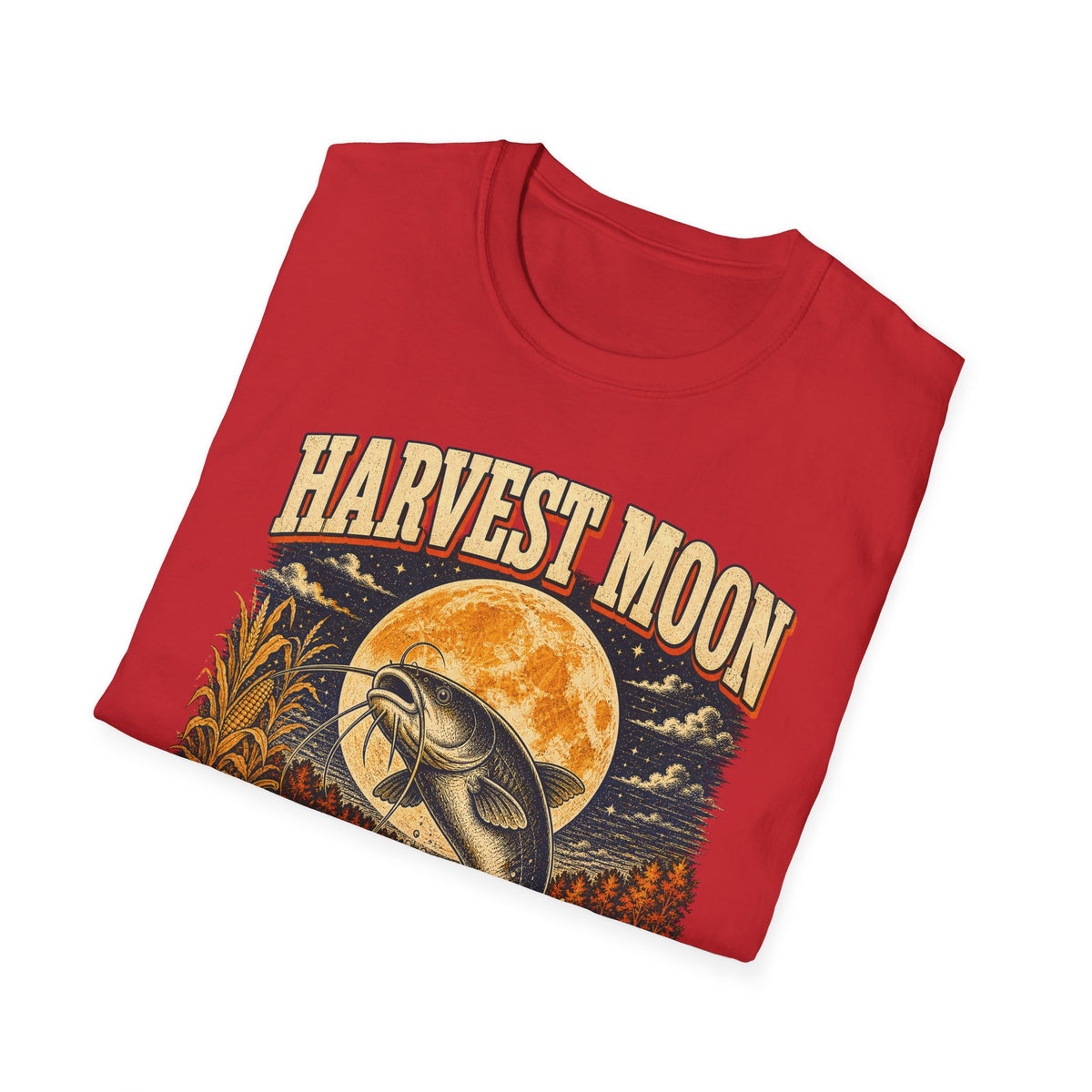 Harvest Moon Catfish Club Fishing T-Shirt
