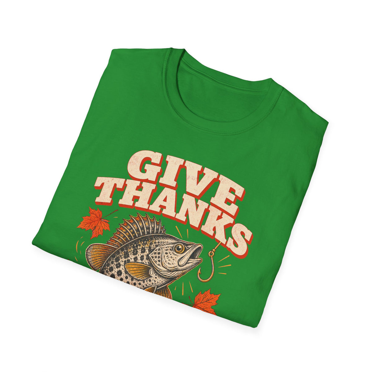 Give Thanks, Set the Hook Thanksgiving Fishing T-Shirt