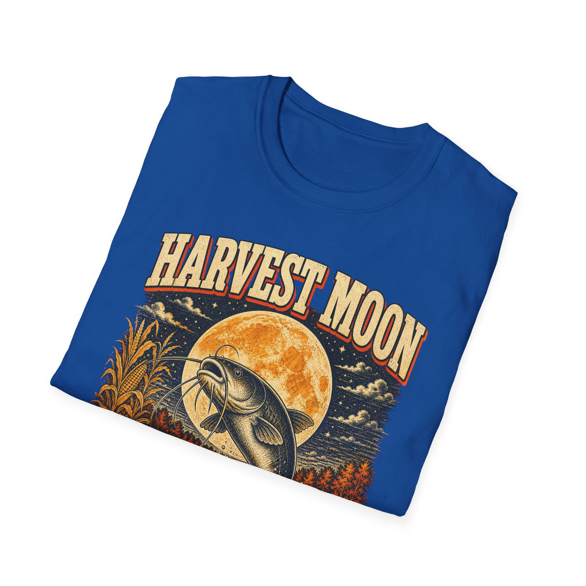 Harvest Moon Catfish Club Fishing T-Shirt