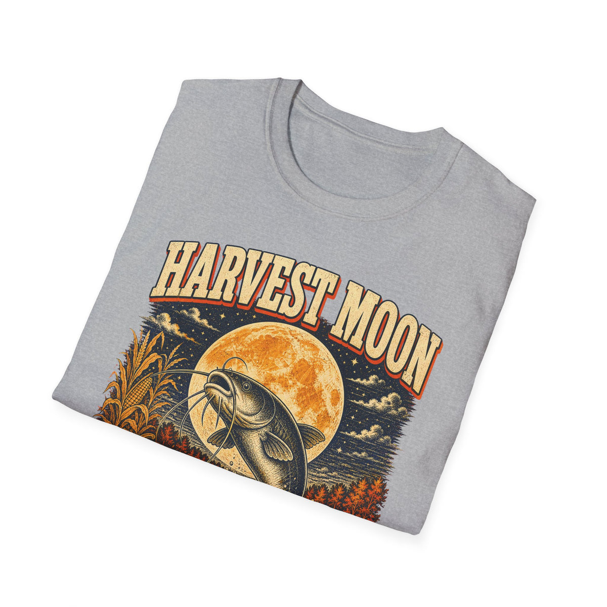 Harvest Moon Catfish Club Fishing T-Shirt