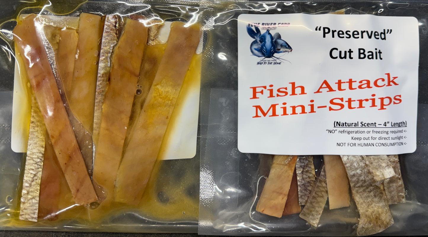 4” Mini-Fish Attack Strips