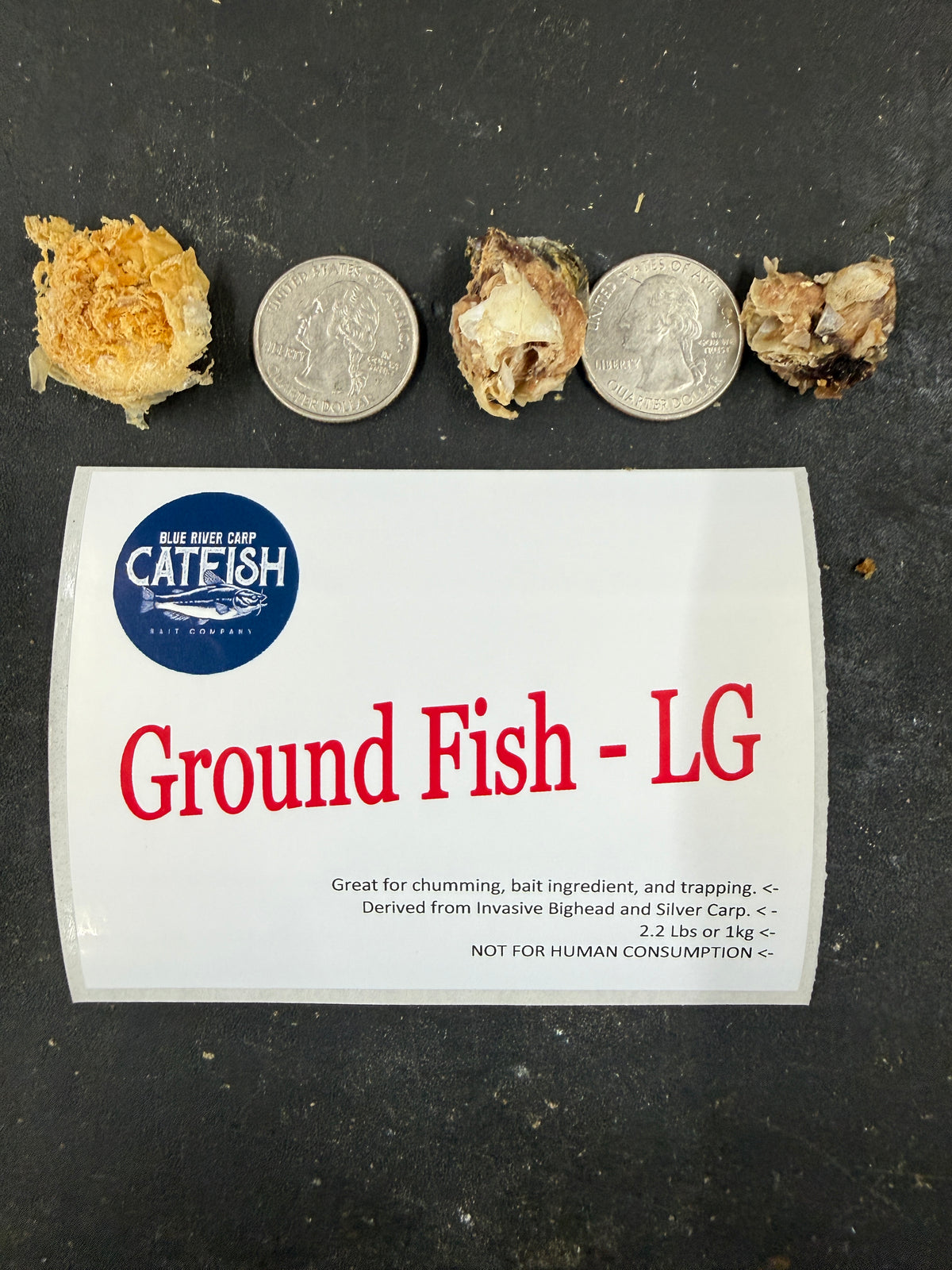 Preserved Ground Fish — Furbearer Trapping Bait & Fishing Chum