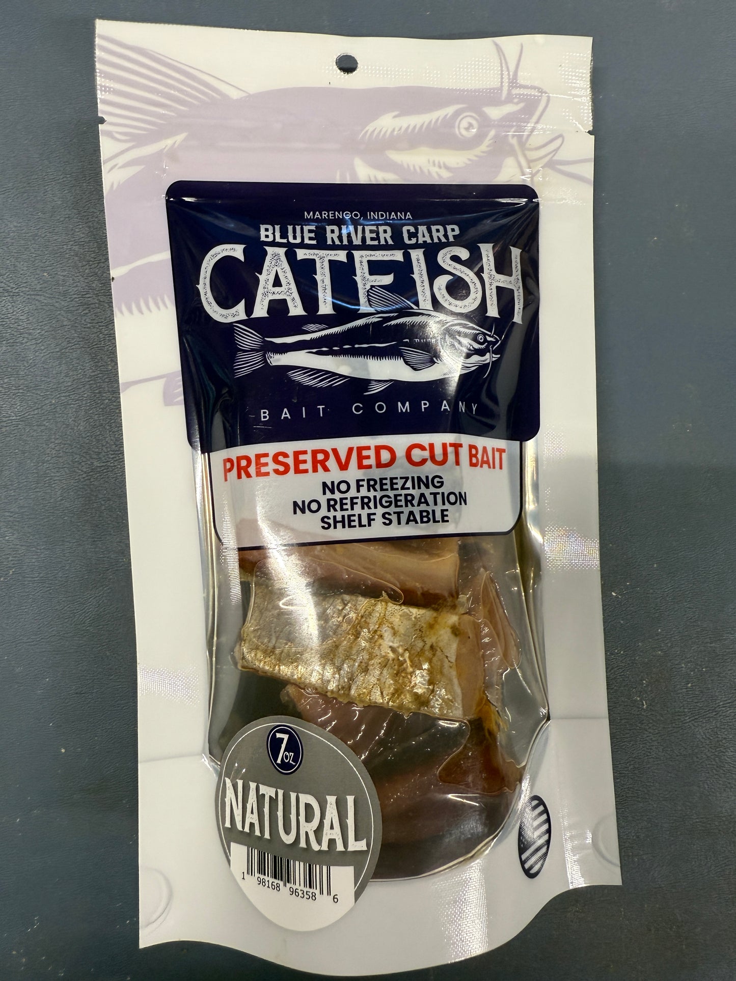 BRC - Catfish Cut Bait - 7oz Nuggets - Package has many pieces of bait